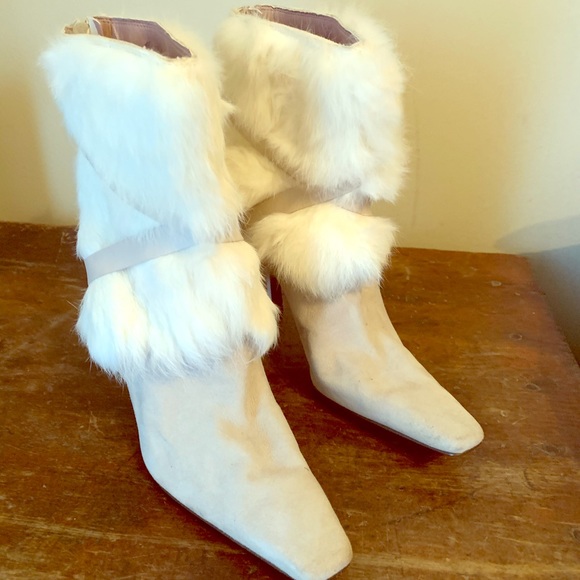 nine west fur boots
